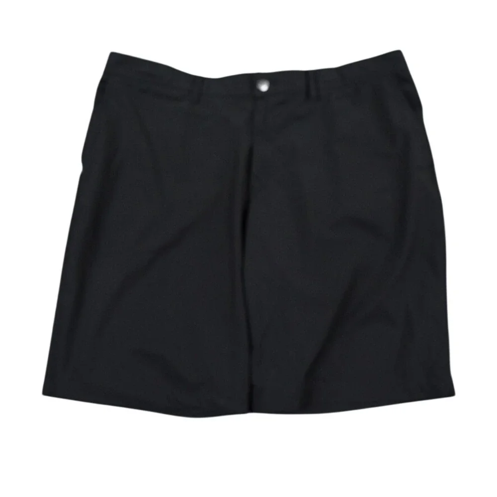 Adidas Golf Shorts Mens 40‎ Black Ultimate365 Stretch Outdoor Logo 7904